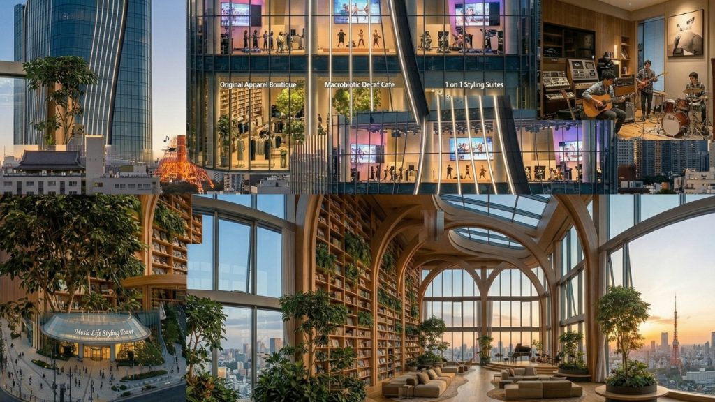 Music Life Styling Tower